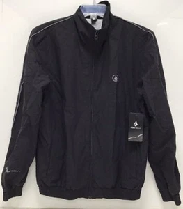 VOLCOM Men's Doomberg Track Jacket Black Size Small - Picture 1 of 4