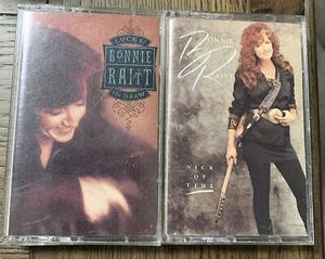 Bonnie Raitt - Lot of 2 Cassettes - Nick Of Time - Luck Of The Draw Tested - Picture 1 of 2