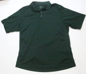 XL Extreme Performance grünes Poloshirt kurzärmlig Polyester einfarbiges Oberteil WS457 - Bild 1 von 6