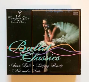 Ballet Classics Swan Lake Sleeping Beauty Nutcracker Suite CD 3 Disc Set Free Sh - Picture 1 of 5