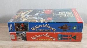 Wallace & Gromit VHS tapes x2. Pal region. Rating U. Peter Sallis. Children - Picture 1 of 12