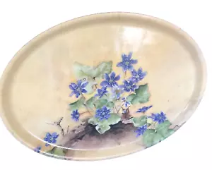 RAR Mona Svard Birchwood Floral Oval Tablett - Art Of Sweden - Bild 1 von 6