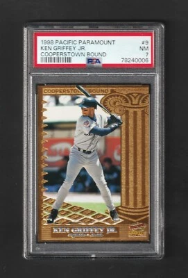 1998 Pacific "Cooperstown Bound"  Ken Griffey Jr. ~~ PSA 7 NM ~~  ULTRA RARE! - Image 1 of 2