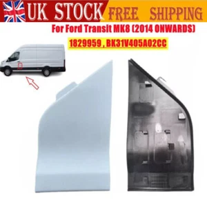 WHITE FUEL TANK HOUSING FLAP DOOR COVER FOR FORD TRANSIT MK8 (2014-ONWARDS) - Picture 1 of 8