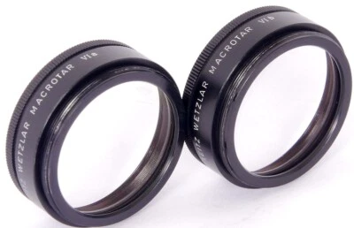 Macrotar VIa + VIb Close-Up Lenses for Summicron-R 2/50mm & Elmarit-R 2.8/35mm - Image 1 of 4