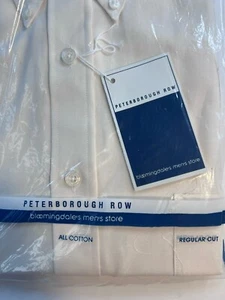 NWT Peterborough Row Mens Dress Shirt Size 16.5 32/33 2 Shirts Bloomingdales USA - Imagen 1 de 5