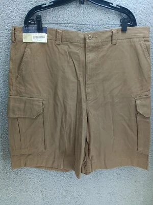 Pantalones Cortos Carga Daniel Cremieux Para Hombre 40x 9 Algodón Tostado Nuevo Con Etiquetas Oldstock Foto 1 de 4