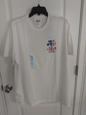 Camiseta masculina gráfica IZOD água salgada branca tamanho: XLarge MRSP $32 - Imagem 1 de 2