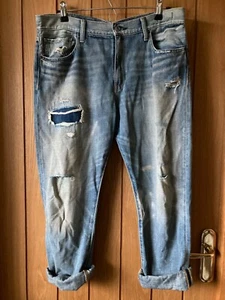 Ralph Lauren Denim & Supply Patched Boyfriend Jeans Size 30 - Picture 1 of 10