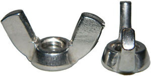 Stainless Steel Fine Thread Wing Nut 5/16-24 Qty 500