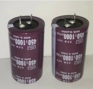 1Pcs Electrolytic Capacitor 1000uF 1000 UF 450V 35*60 mm 1000MFD 450VDC - Picture 1 of 3