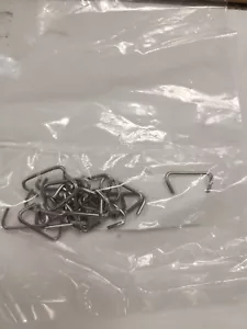 (Paquete de 25) Abrazadera SS C para cable elástico, para 5/16"-3/8" de diámetro - Imagen 1 de 2