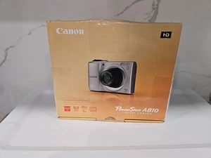 Canon PowerShot A530 5.0MP Digital Camera In Box Cords Manual - Picture 1 of 4