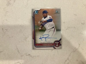 Bowman Draft 2022 - Selección de draft cromada autógrafos Kumar Rocker #CDA-KR automático radiocontrol 1 - Imagen 1 de 7