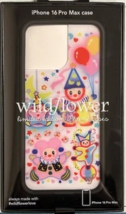 Wild Flower iPhone 16 Pro Max Case Clown Around New - Zdjęcie 1 z 2