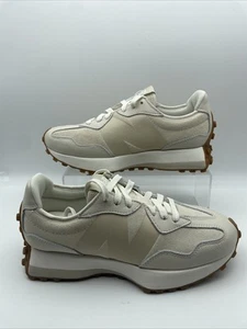 New Balance 327 Trainers Beige Leather Sports Shoes UK 5.5 EU 38 WS327DBA - Picture 1 of 6