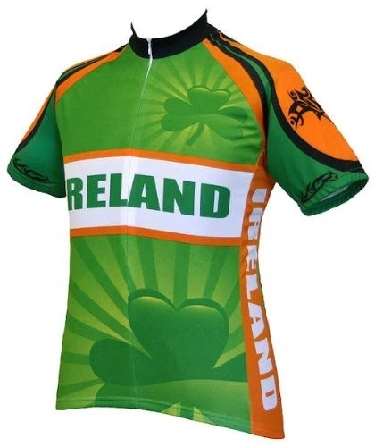 Camiseta masculina de ciclismo Irlanda (pequena) - Imagem 1 de 1
