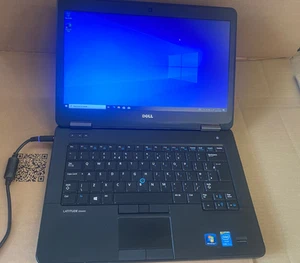 Dell Latitude E5440 14" HD Core i7-4600 8GB 128GB SSD Win 10- DVD RW - Afbeelding 1 van 5