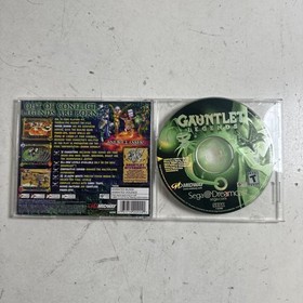 Gauntlet Legends (Sega Dreamcast, 1998) Midway Role-Playing Shooter Video Game