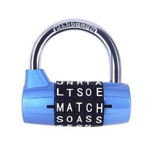 Large Extended Beam Storage Cabinet Door Handle Combination Lock Padlock Pass... - Picture 1 of 7