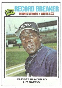Minnie Minoso Record Breaker 1977 Topps #232 Chicago White Sox EX - Picture 1 of 2