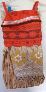 Disfraz Moana Talla 7/8 Conjunto de 2 Falda Disney Top Conjunto Vestir Isla Niña - Imagen 1 de 5
