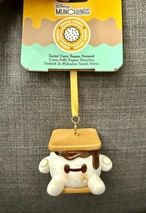 Disney Parks Munchlings Toasted S’mores Baymax Baked Treat Sketchbook Ornament - Picture 1 of 3