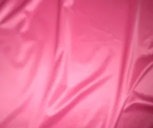 SAHCO HESSLEIN Satin Rosa Seide Baumwolle Uni Neu Strick Rücken 2+ Yards - Bild 1 von 2