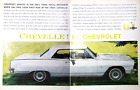 IMPRESSION AD 1963 Chevrolet 1964 Chevelle Malibu vieille voiture Chevrolet 2 pg