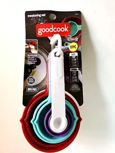 GoodCook 8pc Measuring Cup and Measuring Spoon Set - Picture 1 of 6