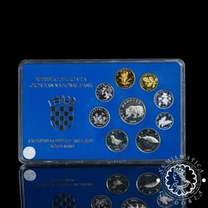 1993 - Cartera KUNA PROOF - CROACIA - Picture 1 of 2