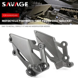 Soporte de montaje de reposapiés para KAWASAKI NINJA 250 300 EX250 300 Z250 Z300 - Imagen 1 de 34
