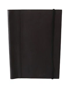 A. G. Spalding & Bros Cuero Negro Plegable Viaje Soporte Logo Hombre Cartera - Imagen 1 de 6