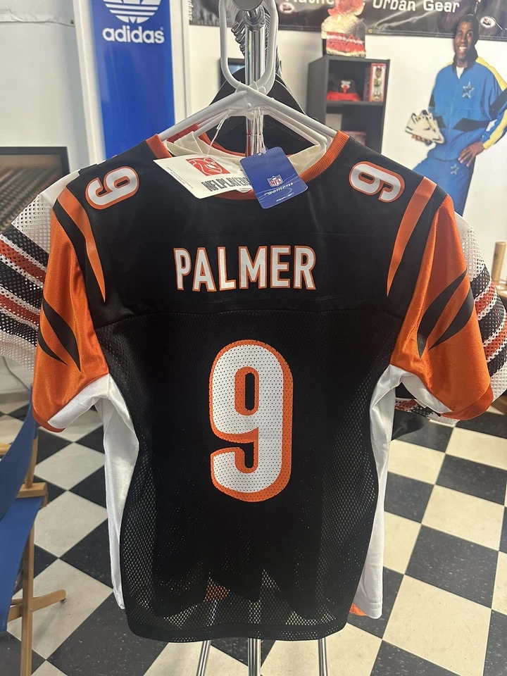 Camiseta vintage Carson Palmer Cincinnati Bengals para mujer talla grande Deadstock nueva con etiquetas Foto 1 de 4