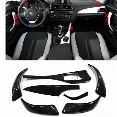 For BMW F20 F21 116i 118i 120i M135i 2013-16 Carbon Fiber Interior Trim Kits LHD - Image 1 of 4