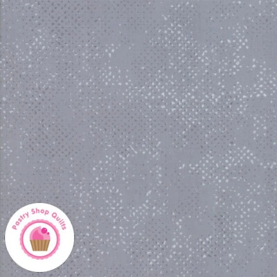 Moda SPOTTED 1660 52 Steel Gray Silver Tonal ZEN CHIC Quilt Fabric Speckled - Image 1 of 4