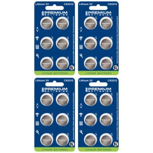 Premium Batteries Panasonic CR2012 3V Child Safe Lithium Coin Cell (24 Count) - Picture 1 of 8