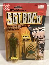1981 DC Official Comics Sgt. Rock Action Figure NEW Sealed Remco Gunner