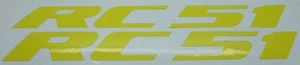 2X RC51 Front Nose Fairing Decal Sticker For Honda RC51 VTR1000R SP1 SP2 - Picture 1 of 1