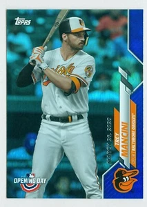 2020 Topps Opening Day Blue Foil Parallel #123 Trey Mancini Orioles - Picture 1 of 1