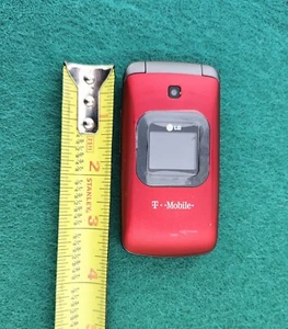 LG GS170 T-Mobile 2G Flip Phone 64MB Red*** Powers On Not Tested *** - Picture 1 of 12