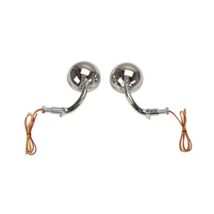 Speedway Motors Ford Model A Cowl Light Assembly Kit, 1930-31, Stainless Steel - Picture 1 of 9