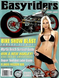 EASYRIDERS MAGAZINE APRIL 2008 CYCLES GIRLS SICKASSO SLAMMER TOOL LUBE GUIDE - Bild 1 von 1