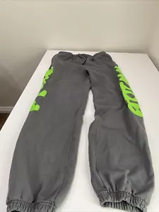 Sp5der Beluga Sweatpants Grey & Green Size L - Picture 1 of 3