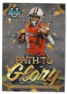 2024 Bowman University Chrome - Path to Glory Ollie Gordon II #PG-15 (RC) - Picture 1 of 1