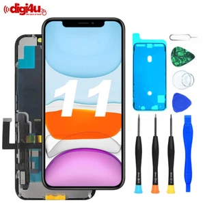 Digi4u iPhone 11 Repuesto Pantalla LCD Super Retina HD Pantalla 3D Pantalla Táctil - Imagen 1 de 8