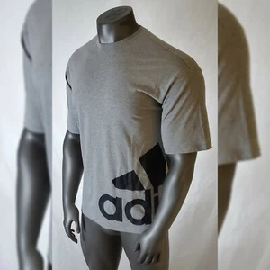 ADIDAS M MH BOXBOS TEE MAGLIETTA UOMO TRASPIRANTE OVERSIZE UOMO TAGLIA L GRIGIA - Foto 1 di 12