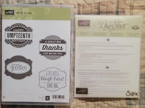 Stampin' Up! Stempel ""Oh My Goodies"" & ""Deko-Etiketten"" stirbt **BÜNDEL** NEU - Bild 1 von 3
