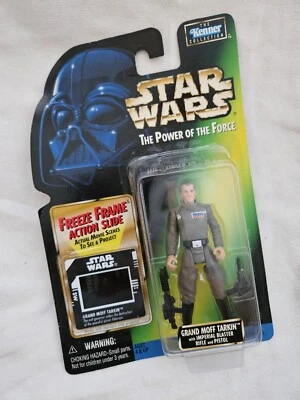 Cuadro Kenner Star Wars Power of the Force Grand Moff Tarkin Freeze 3,75 1997 nuevo en caja Foto 1 de 4