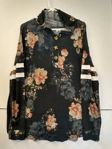 Maurices womens hoodie size 0 Buttons - Picture 1 of 6